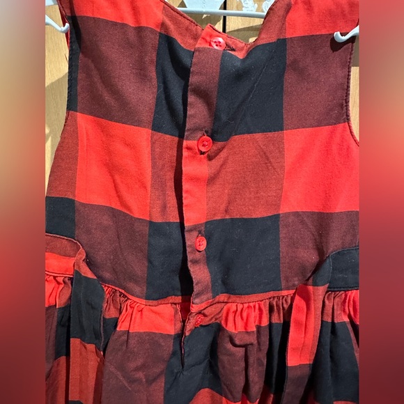 *HOST PICK!* Toddler dress. “Buffalo Plaid” sleeveless, with side ties. - Picture 10 of 16
